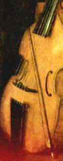 Bass viola da gamba and bow at the Court of Louis XIV (ca. 1700)