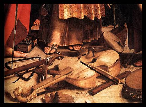 viola da gamba Raffaello 1518