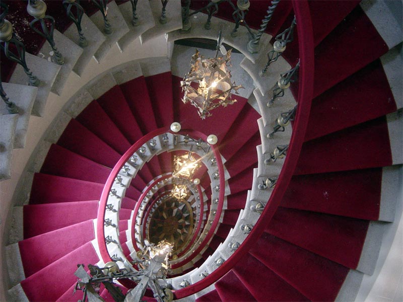 Staircase Castello di Duino