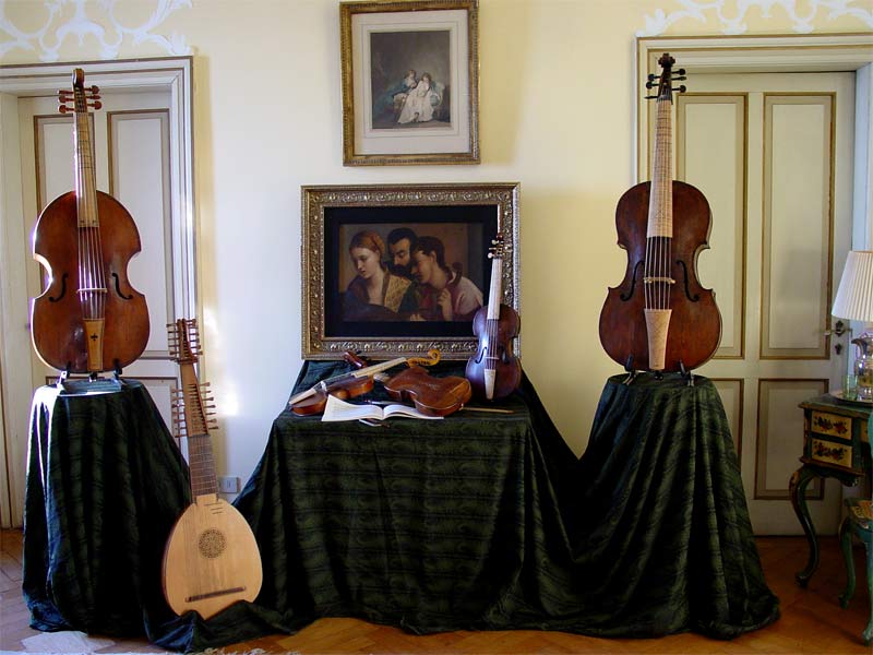 viola da gamba in Italy: Orpheon Foundation in Castello di Duino 
