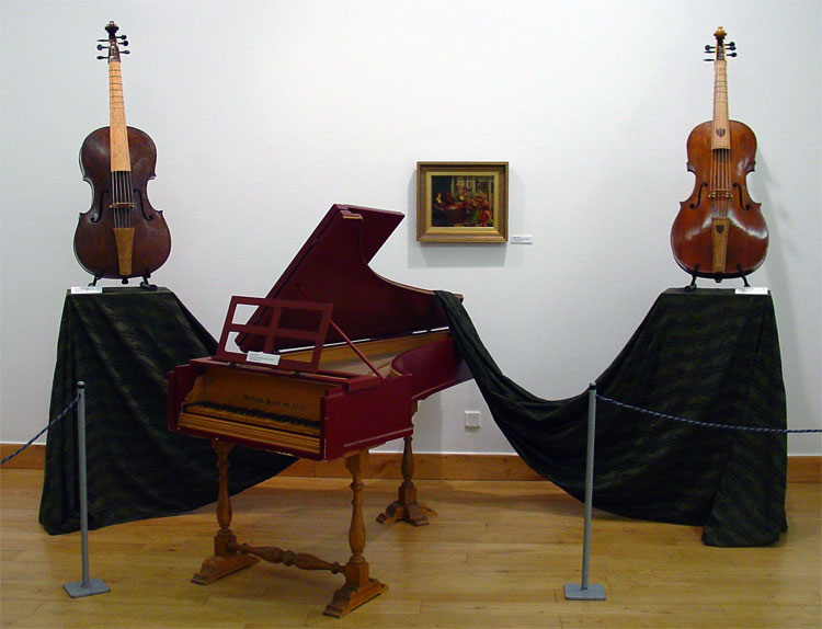 Harpsichord after Giovanni Maria Giusti (1690) by William Horn, Brescia