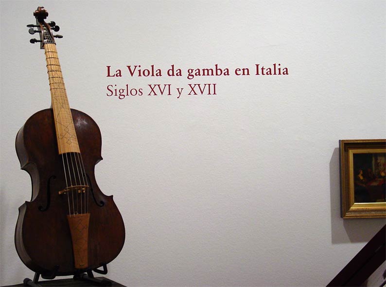 Viola da gamba in Italy