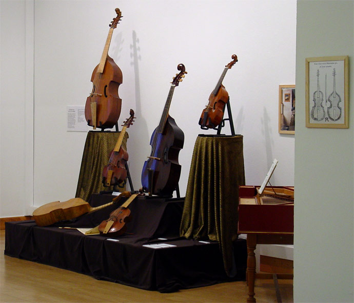 Viola da gamba consort: 5 english instruments of the 17th C.