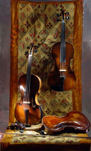 violin Testore, Albanus, Schorn