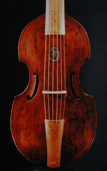 Viola da gamba Nikolaus Leidolff, Vienna, 1695