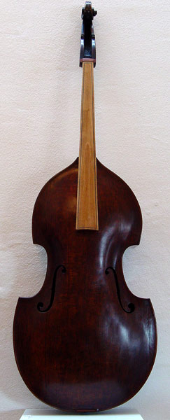 Violone double bass Johann Georg Thir