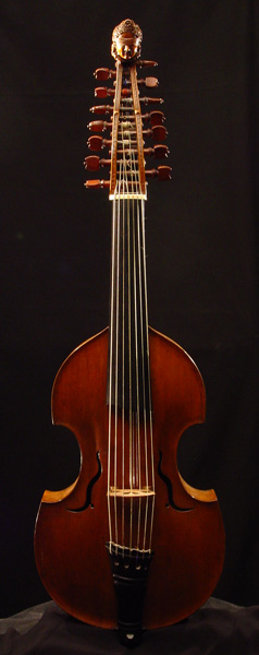 Viola d'amore Jean Baptiste Deshayes Salomon, Paris, ca 1740