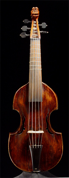Treble viola da gamba, Munich, 17th C