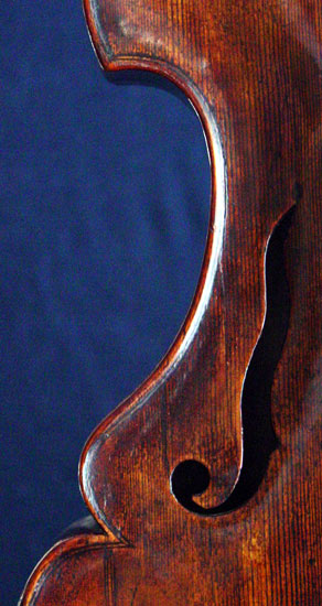 viola da gamba, trebe, ca. 1730 - II