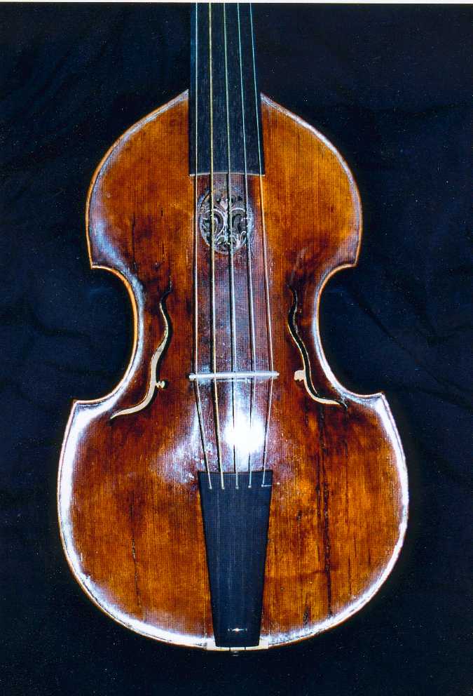 viola da gamba treble by  Andreas Jaiss, 1745
