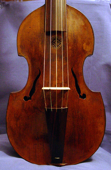 Treble viola da gamba by Matthias Joannes Koldiz