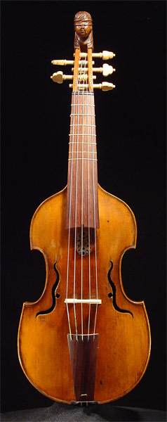 treble viola da gamba by Leonhardt Maussiel